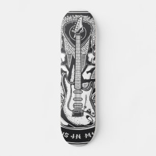 Guitar Rock-ontwerp Persoonlijk Skateboard