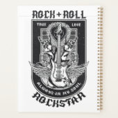 Guitar Rock-ontwerp Planner (Achterkant)