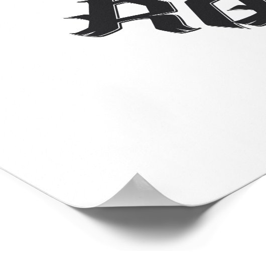 Guitar Rock-ontwerp Poster (Hoek)