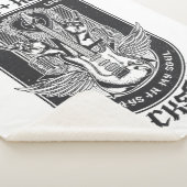 Guitar Rock-ontwerp Sherpa Deken (3/4)