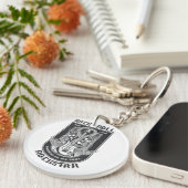 Guitar Rock-ontwerp Sleutelhanger (Voorkant Rechts)