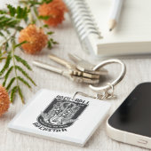 Guitar Rock-ontwerp Sleutelhanger (Voorkant Rechts)