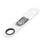 Guitar Rock-ontwerp Speed Flessenopener (Achterkant Gekanteld)