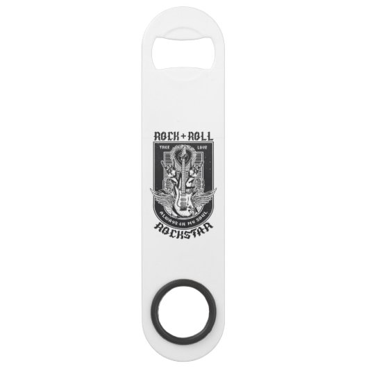 Guitar Rock-ontwerp Speed Flessenopener (Voorkant)
