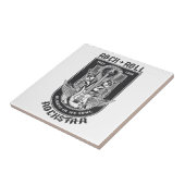 Guitar Rock-ontwerp Tegeltje (Zijkant)