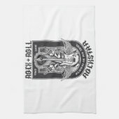 Guitar Rock-ontwerp Theedoek (Verticaal)