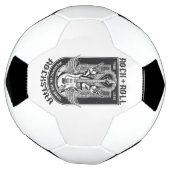 Guitar Rock-ontwerp Voetbal (Gedraaid)
