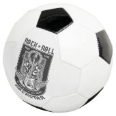 Guitar Rock-ontwerp Voetbal (Drie kwart)