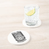 Guitar Rock-ontwerp Zandsteen Onderzetter (Zijkant)