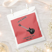 Guitar Rock Star Bedankzakje (Geknipt)