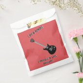 Guitar Rock Star Bedankzakje (Gezegeld)