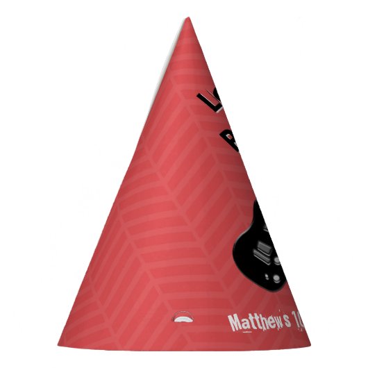 Guitar Rock Star Feesthoedjes (Links)