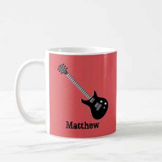 Guitar Rock Star Koffiemok (Links)
