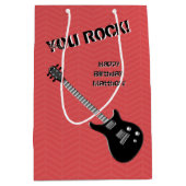 Guitar Rock Star Medium Cadeauzakje (Voorkant)