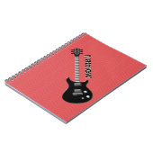 Guitar Rock Star Notitieboek (Linkerzijde)