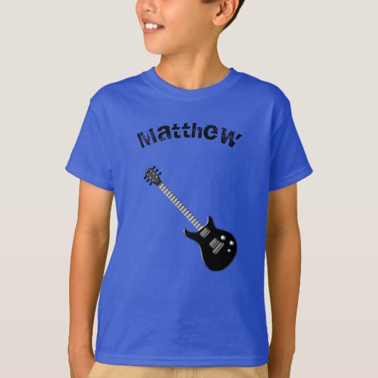 Guitar Rock Star T-shirt (Voorkant)