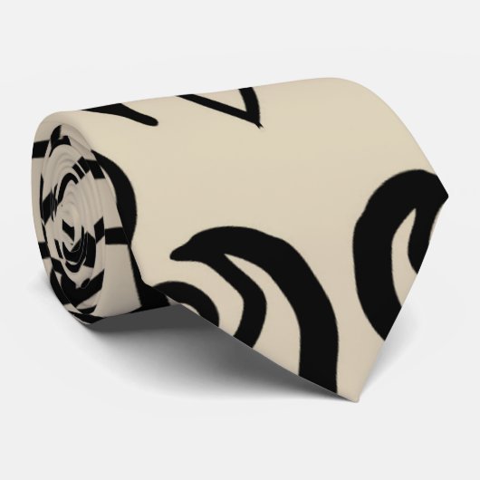 GUITAR ROCK STROPDAS (Opgerold)