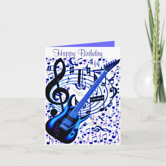 Guitar rocker_ kaart (Voorkant)