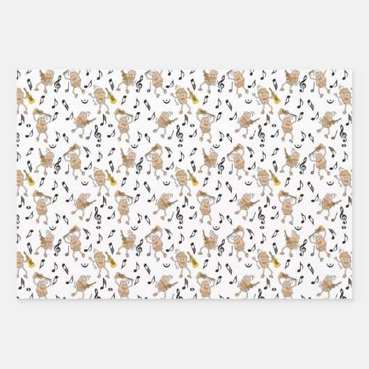 Guitar Rocks Inpakpapier Vel (Voorkant)