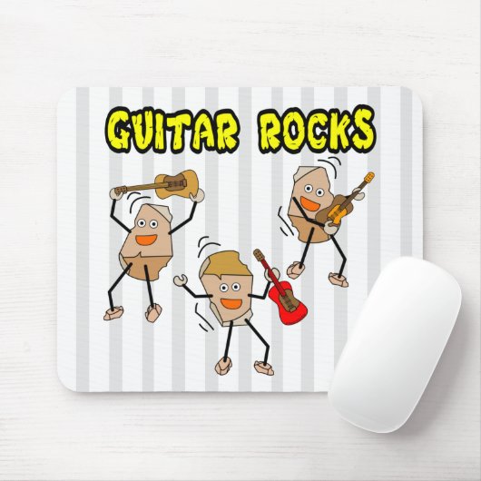 Guitar Rocks Muismat (Met muis)
