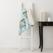 Guitar Rocks Sherpa Deken (In situ)