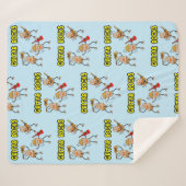 Guitar Rocks Sherpa Deken (Voorkant (horizontaal))