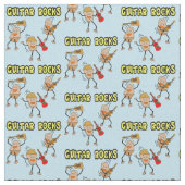 Guitar Rocks Stof (Close Up)