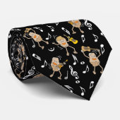 Guitar Rocks Stropdas (Opgerold)