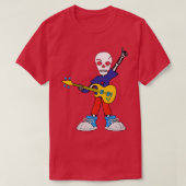 Guitar Rockstar Skeleton I Music I Rock Music  T-shirt (Design voorkant)