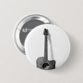 Guitar Ronde Button 5,7 Cm (Voorkant /achterkant)