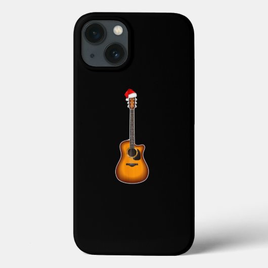 Guitar Santa Hat Kerstmis Pajama Decoraties Case-Mate iPhone Case (Achterkant)