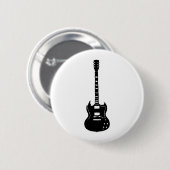 GUITAR SG MODEL RONDE BUTTON 5,7 CM (Voorkant /achterkant)