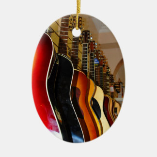 Guitar Shop Keramisch Ornament