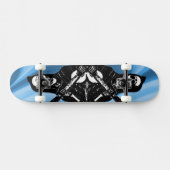 Guitar Skeleton Schaats Board Skateboard (Horizontaal)