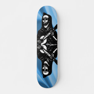 Guitar Skeleton Schaats Board Skateboard