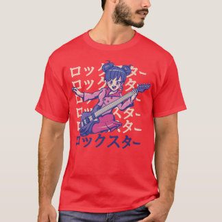 Guitar Speel Anime Girl560 T-shirt