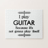 Guitar - Speel zelf Funny Deco Music Legpuzzel (Horizontaal)