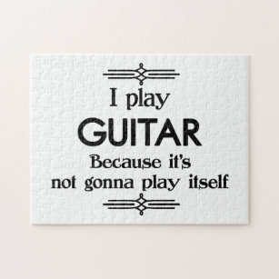 Guitar - Speel zelf Funny Deco Music Legpuzzel