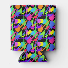 Guitar Splash Pattern Blikjeskoeler