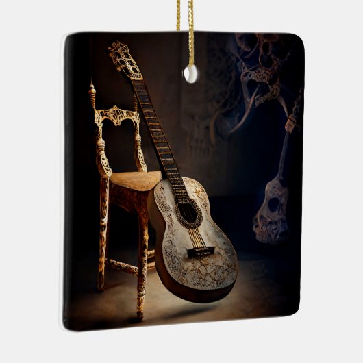 Guitar Spotlight Ornament (Rechts)