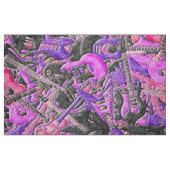 Guitar Sprinkles Fabric Stof (Fat Quarter)