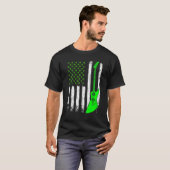 Guitar St Patrick s Day Irish American Fla T-shirt (Voorkant volledig)