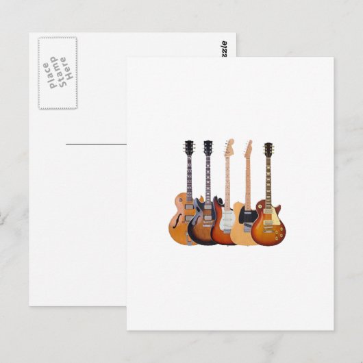 GUITAR STANDS BRIEFKAART (Voorkant / Achterkant)