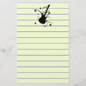 Guitar Stationery Briefpapier (Achterkant)