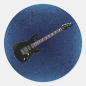 Guitar-sticker Ronde Sticker (Voorkant)