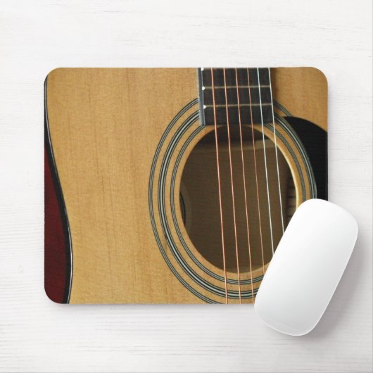 Guitar Strings Mousepad Muismat (Met muis)