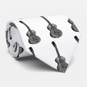 Guitar... Stropdas (Opgerold)