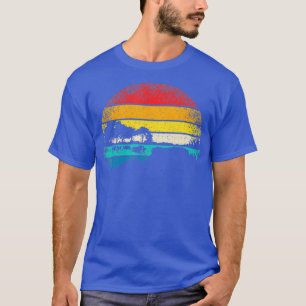Guitar Sunset rees City Lake Reflection Re T-shirt