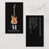 Guitar Teacher Custom Visitekaartje (Voorkant / Achterkant)