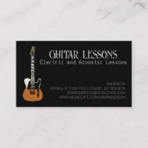 Guitar Teacher | Elektrische en akoestische lessen